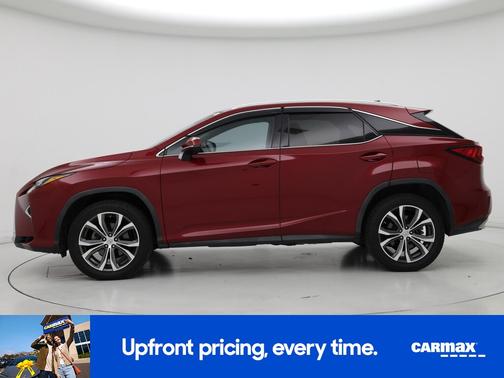 Red 2017 Lexus RX 350