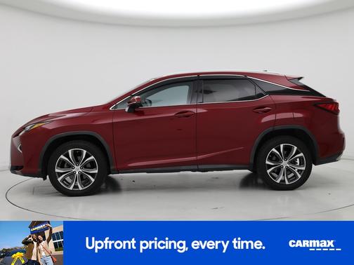 Red 2017 Lexus RX 350
