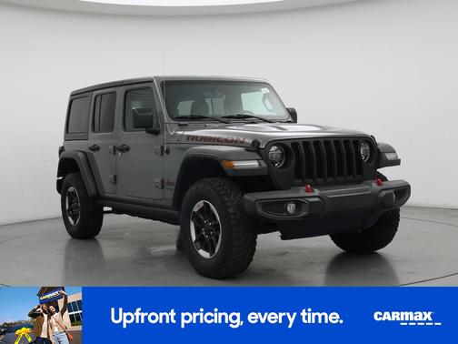 Gray 2021 Jeep Wrangler Unlimited Rubicon