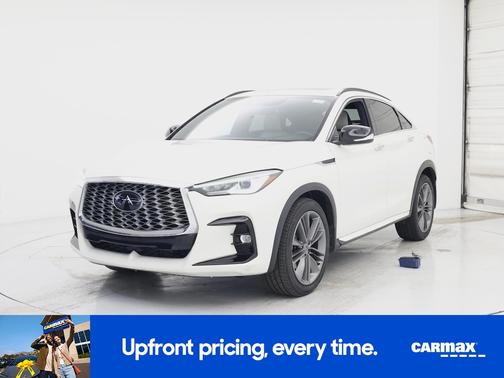 White 2023 INFINITI QX55 Luxe