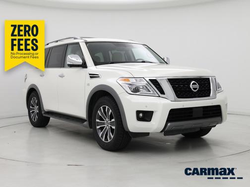 White 2019 Nissan Armada SL