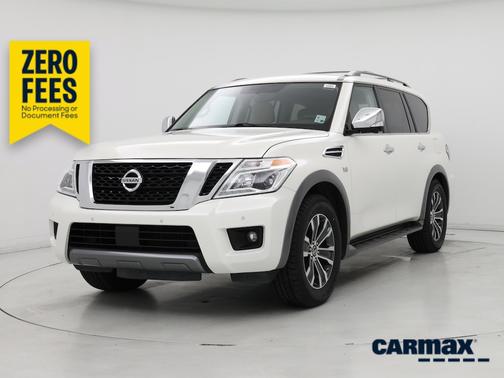 White 2019 Nissan Armada SL