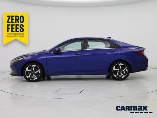 Blue 2023 Hyundai ELANTRA HEV Limited