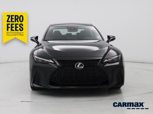 Black 2021 Lexus IS 350 F-Sport