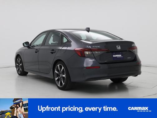 Black 2025 Honda Civic Hybrid Sport Touring