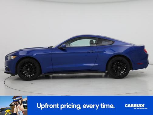 Blue 2017 Ford Mustang Ecoboost Premium
