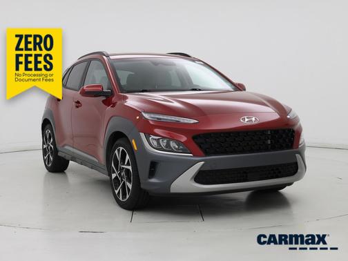 Red 2022 Hyundai KONA Limited