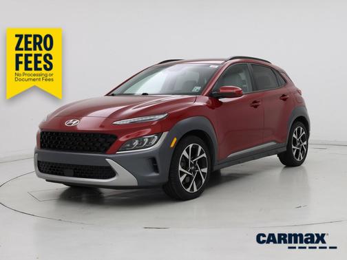Red 2022 Hyundai KONA Limited
