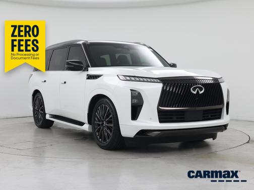 White 2025 INFINITI QX80 Autograph