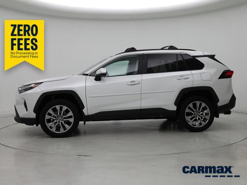 White 2025 Toyota RAV4 XLE Premium