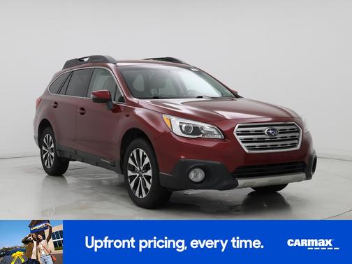 Red 2015 Subaru Outback 3.6R Limited