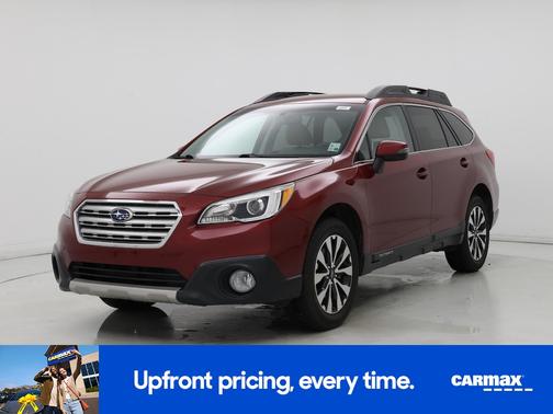 Red 2015 Subaru Outback 3.6R Limited
