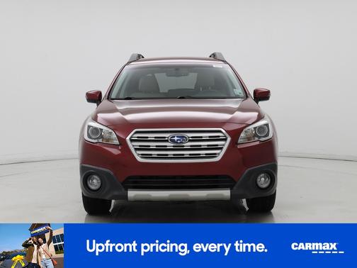 Red 2015 Subaru Outback 3.6R Limited