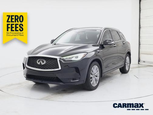 Black 2023 INFINITI QX50 Luxe