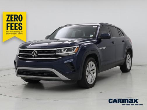 Blue 2020 Volkswagen Atlas Cross Sport SE