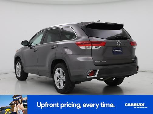 Gray 2019 Toyota Highlander Limited