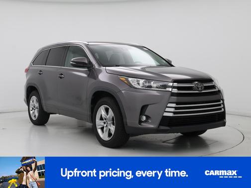 Gray 2019 Toyota Highlander Limited