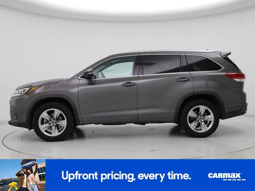 Gray 2019 Toyota Highlander Limited