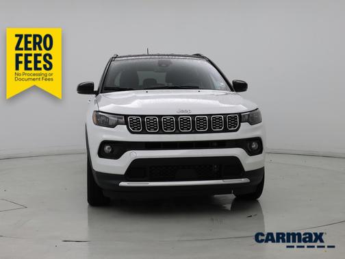 White 2025 Jeep Compass Limited