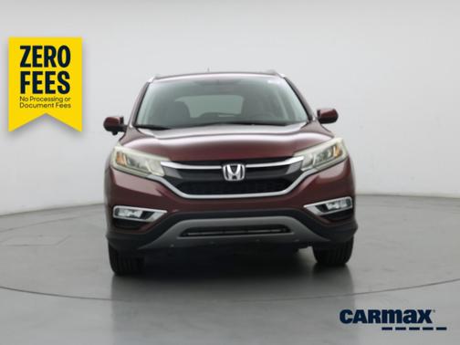 Burgundy 2015 Honda CR-V EX-L