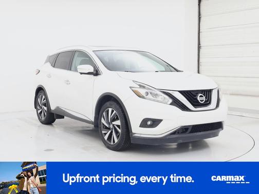 White 2015 Nissan Murano Platinum