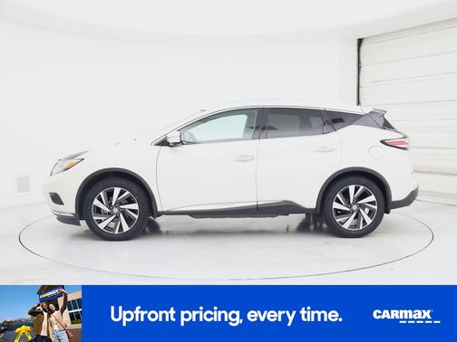 White 2015 Nissan Murano Platinum