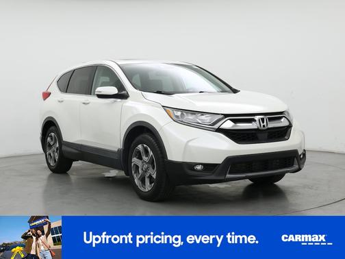 White 2017 Honda CR-V EX-L