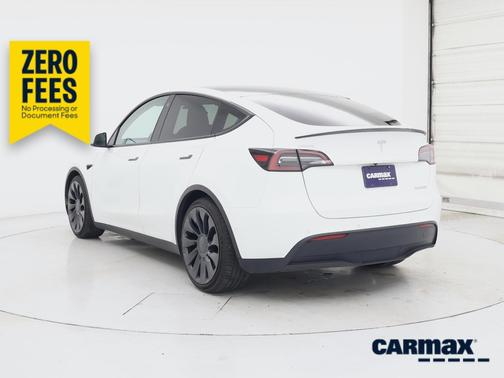 White 2022 Tesla Model Y Performance