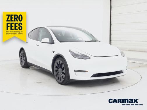 White 2022 Tesla Model Y Performance