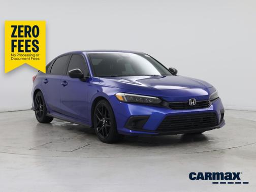 Blue 2024 Honda Civic Sport