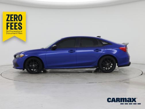 Blue 2024 Honda Civic Sport