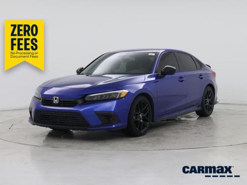 Blue 2024 Honda Civic Sport