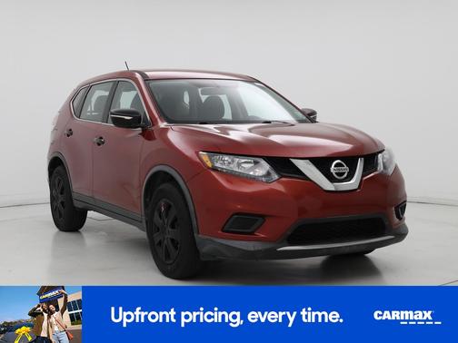 Red 2015 Nissan Rogue S