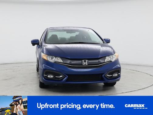 Blue 2015 Honda Civic EX-L
