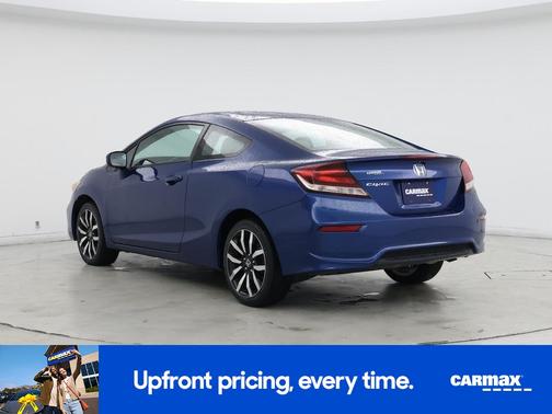 Blue 2015 Honda Civic EX-L
