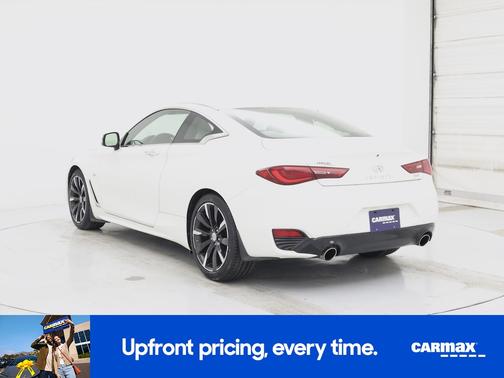 White 2017 INFINITI Q60 Premium
