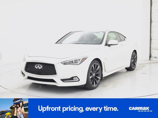 White 2017 INFINITI Q60 Premium