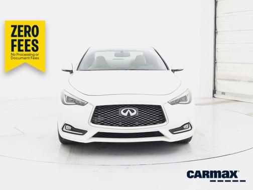 White 2017 INFINITI Q60 Premium