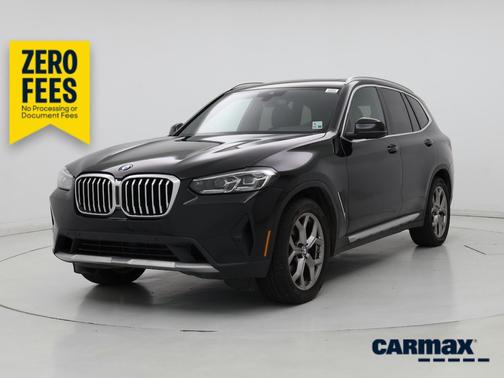 Black 2024 BMW X3 XDrive30i