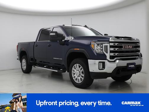 Blue 2022 GMC Sierra 2500 SLE