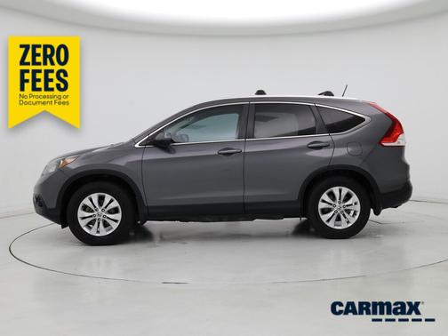 Gray 2014 Honda CR-V EX-L