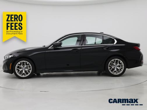 Black 2025 BMW 330 I