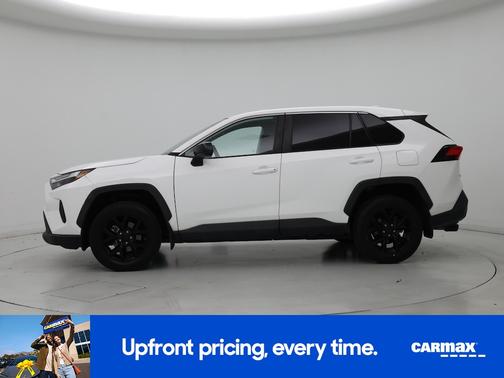 White 2023 Toyota RAV4 LE