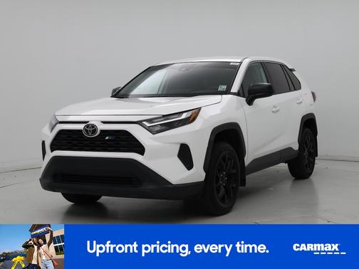 White 2023 Toyota RAV4 LE