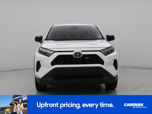 White 2023 Toyota RAV4 LE
