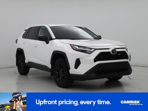White 2023 Toyota RAV4 LE