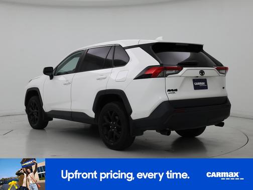 White 2023 Toyota RAV4 LE