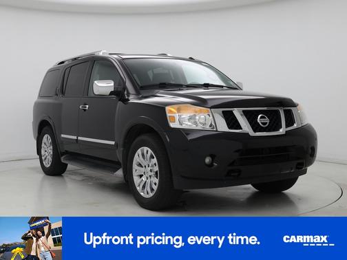 Black 2015 Nissan Armada Platinum