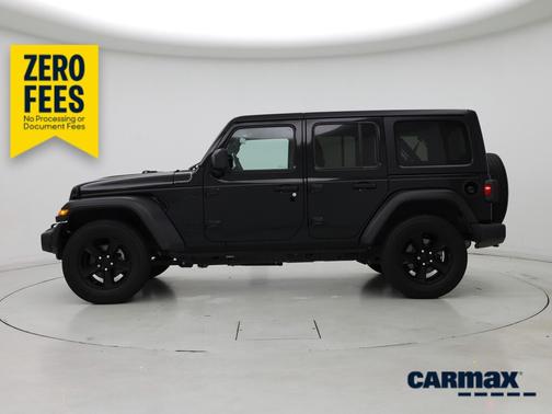Black 2022 Jeep Wrangler Unlimited Sport Altitude