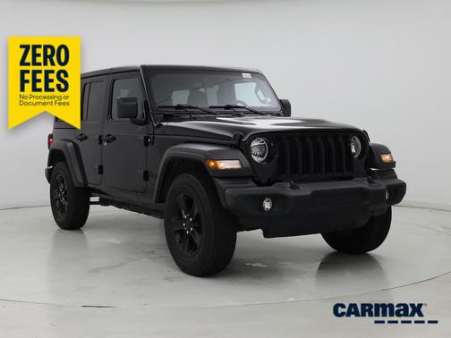 Black 2022 Jeep Wrangler Unlimited Sport Altitude
